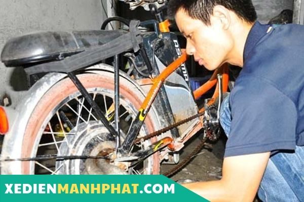 sửa xe đạp điện tại nhà quận Long Biên