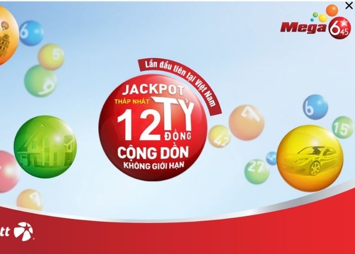 Mega 6/45 với giải Jackpot lớn nhất