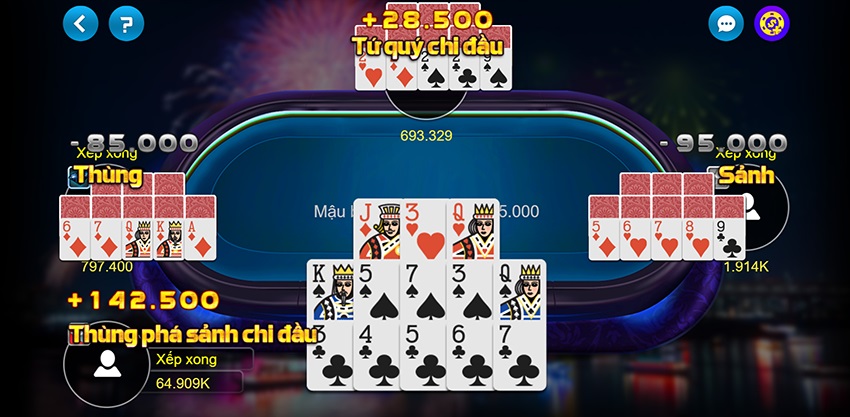 Mậu Binh: Những game poker hay nhất và đầy đủ thông tin hữu ích từ A đến Z