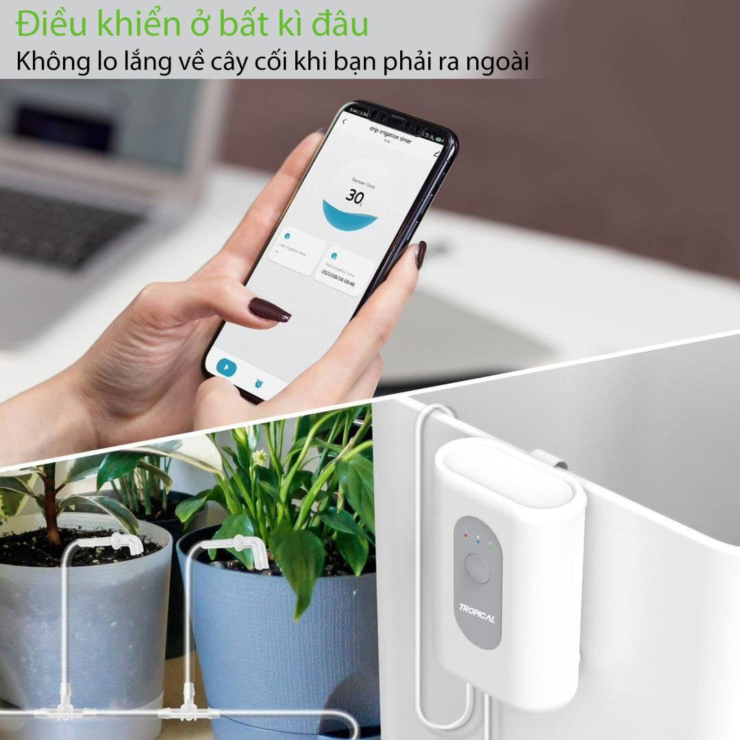 Máy bơm tự động Bluetooth WiFi thông minh Tropical SAP30