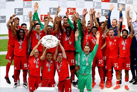 Top 5 CLB vô địch Bundesliga nhiều nhất lịch sử bóng đá Đức