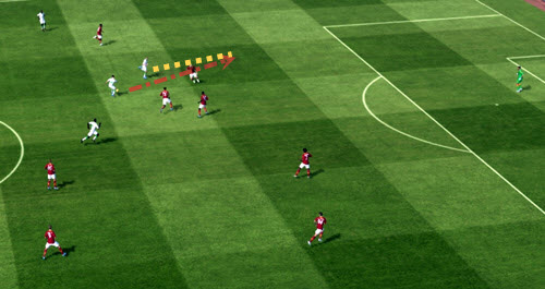 Phương pháp tấn công trung lộ trong Fifa online 3