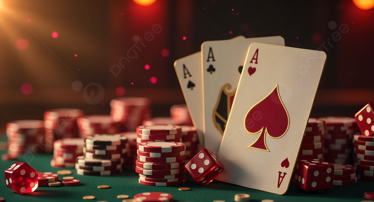 Hình nền Nền Poker Chip Và Chơi Bài Trên Bàn Màu Xanh Lá Cây Với đèn Bokeh Mờ Nền, Poker Chip Và Chơi Bài Trên Bàn Màu Xanh Lá Cây Với đèn